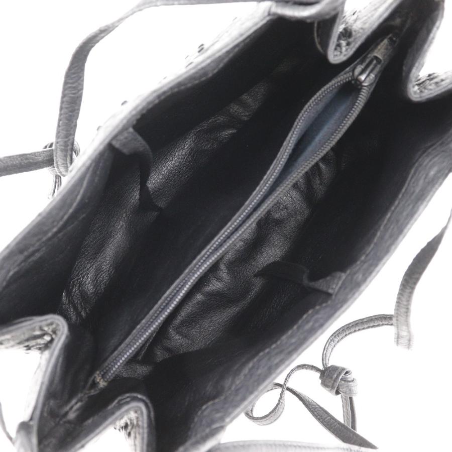 LOEWE（ロエベ） ヴィンテージ トートバッグ オーストリッチ 黒