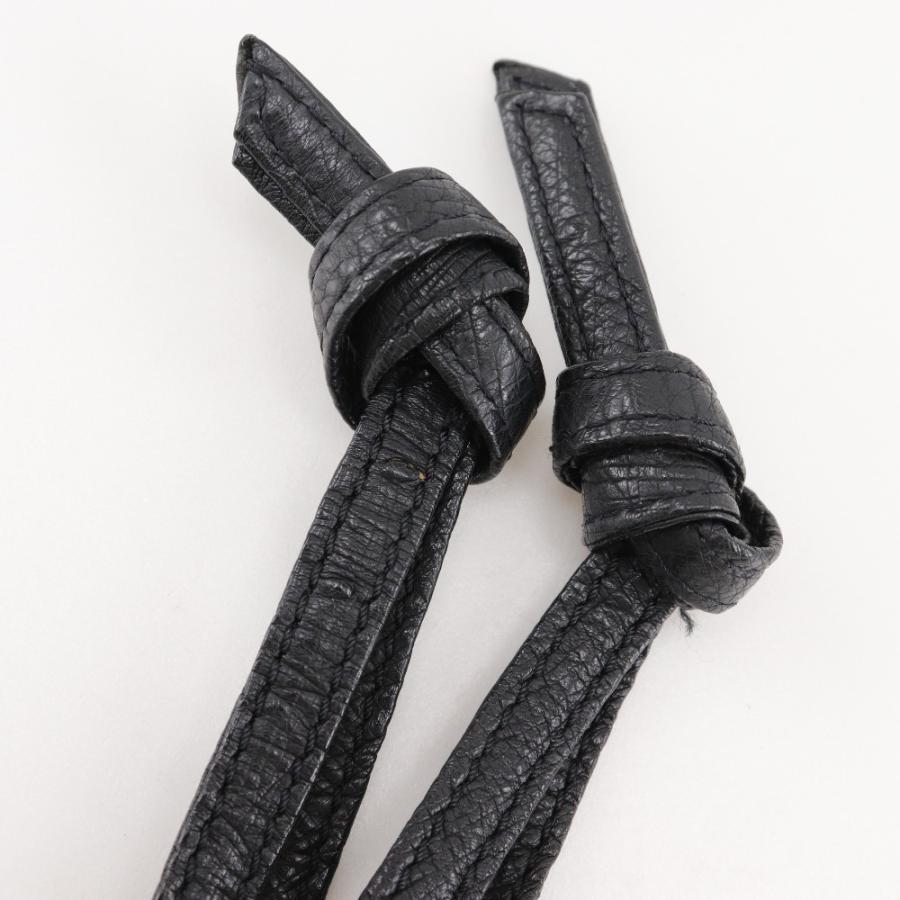 LOEWE（ロエベ） ヴィンテージ トートバッグ オーストリッチ 黒