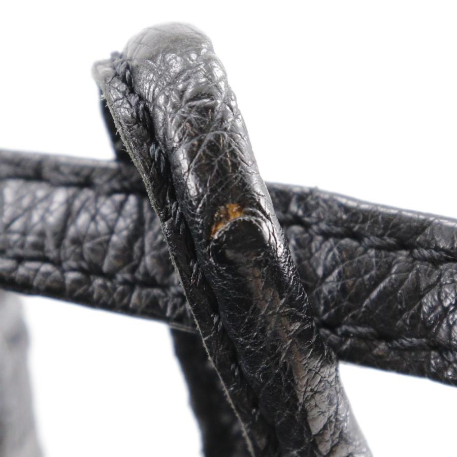 LOEWE ロエベ ヴィンテージ トートバッグ オーストリッチ 黒  