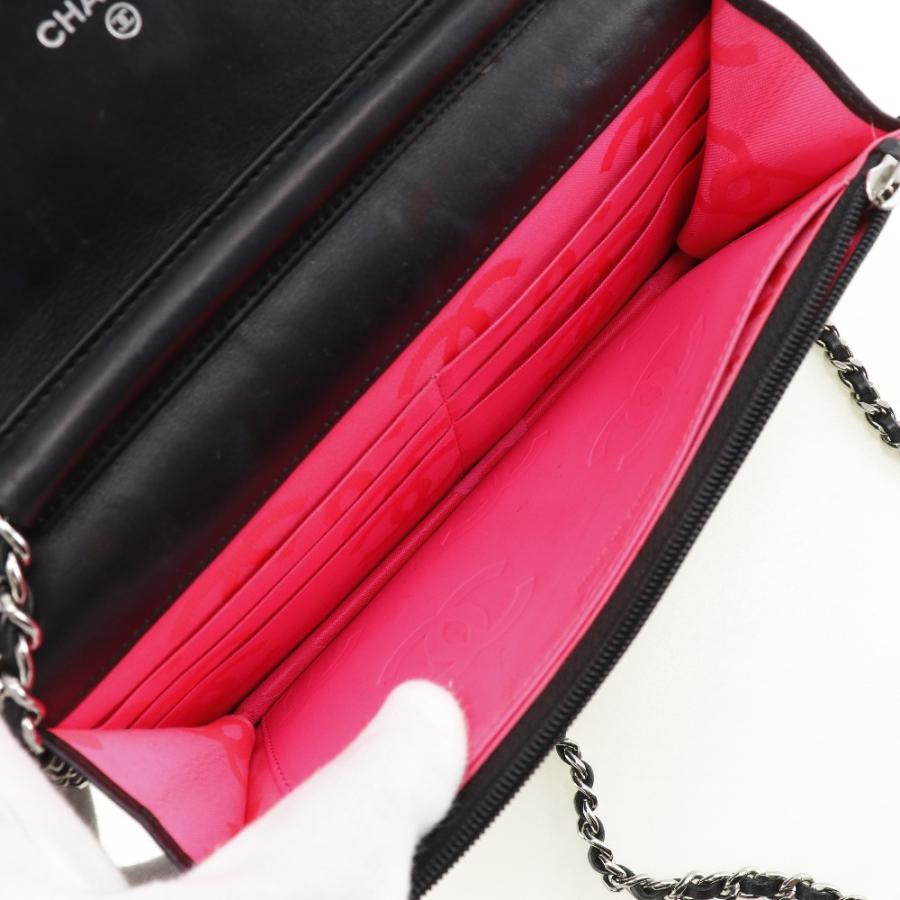 CHANEL（シャネル） チェーンウォレット カンボンライン A46646 長財布