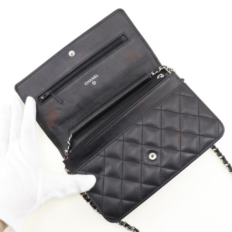CHANEL（シャネル） チェーンウォレット カンボンライン A46646 長財布