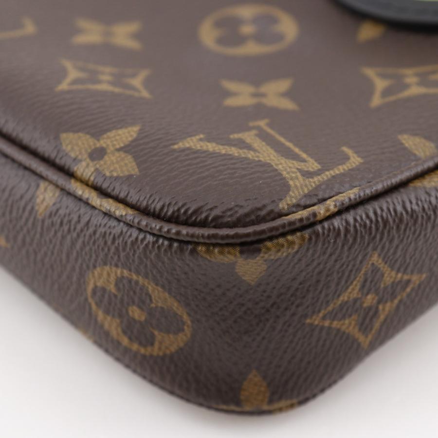 【LOUIS VUITTON】ルイ・ヴィトン LV×TM ポシェット･アクセソワール アクセサリーポーチ 村上隆 パンダ M13440 モノグラムキャンバス 茶 レディース ショルダーバッグ LOUIS VUITTON（ルイ・ヴィトン） LV×TM ポシェット・アクセソワール