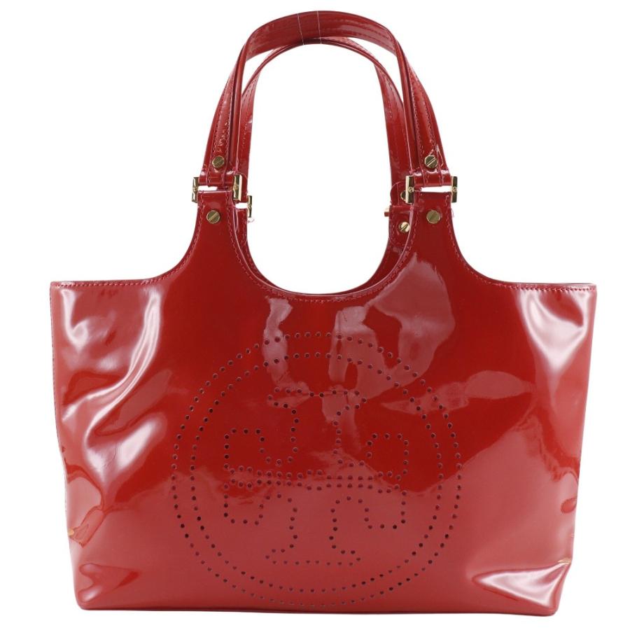 TORY BURCH（トリーバーチ） パンチングロゴ トートバッグ エナメル