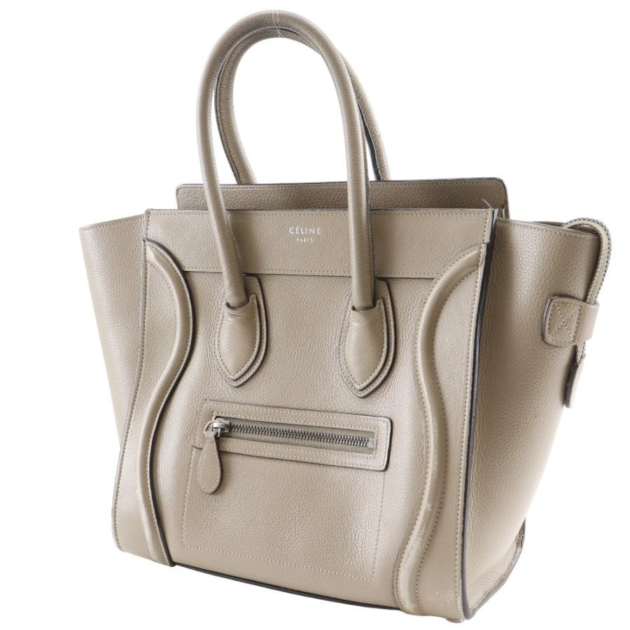 CELINE セリーヌ ラゲージ マイクロショッパー ハンドバッグ