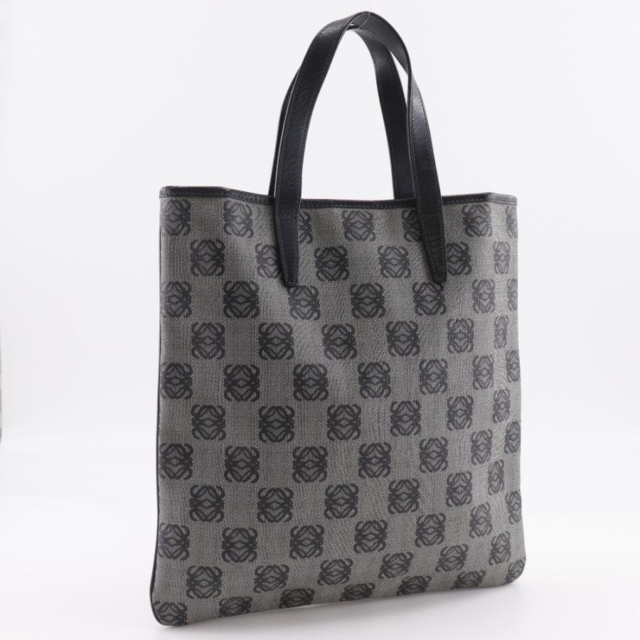 LOEWE（ロエベ） アナグラム トートバッグ ハンドバッグ PVC×レザー 