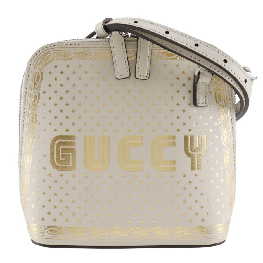 【GUCCI】グッチ グッシー SAGA 511189 レザー 白 レディース ショルダーバッグ GUCCI（グッチ） グッシー SAGA 511189 ショルダーバッグ レザー 白