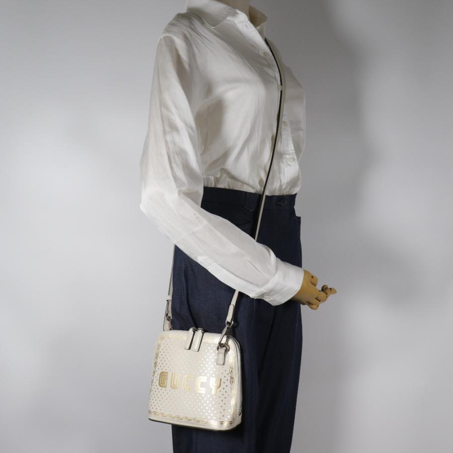 【GUCCI】グッチ グッシー SAGA 511189 レザー 白 レディース ショルダーバッグ GUCCI（グッチ） グッシー SAGA 511189 ショルダーバッグ レザー 白