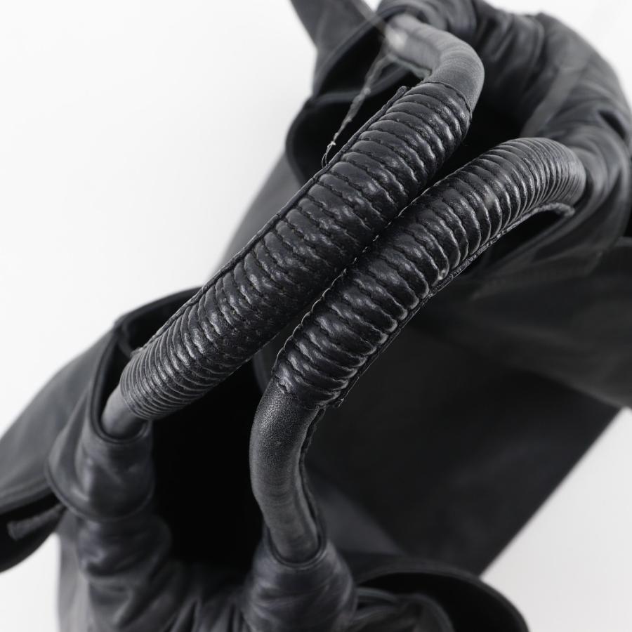 LOEWE ロエベ ナッパアイレ ハンドバッグ レザー ブラック レディース LOEWE/ロエベ】 ナッパアイレ ハンドバッグ/ラムレザー ブラック