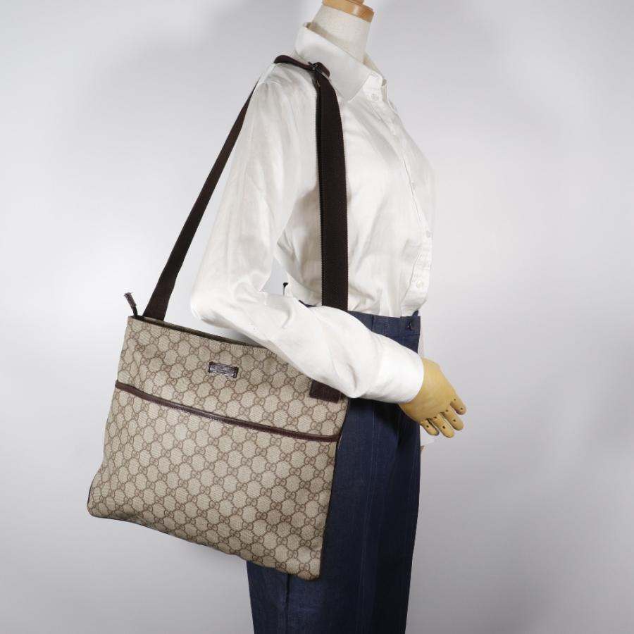 GUCCI（グッチ） 141198 ショルダーバッグ GGプラス 茶 ユニセックス