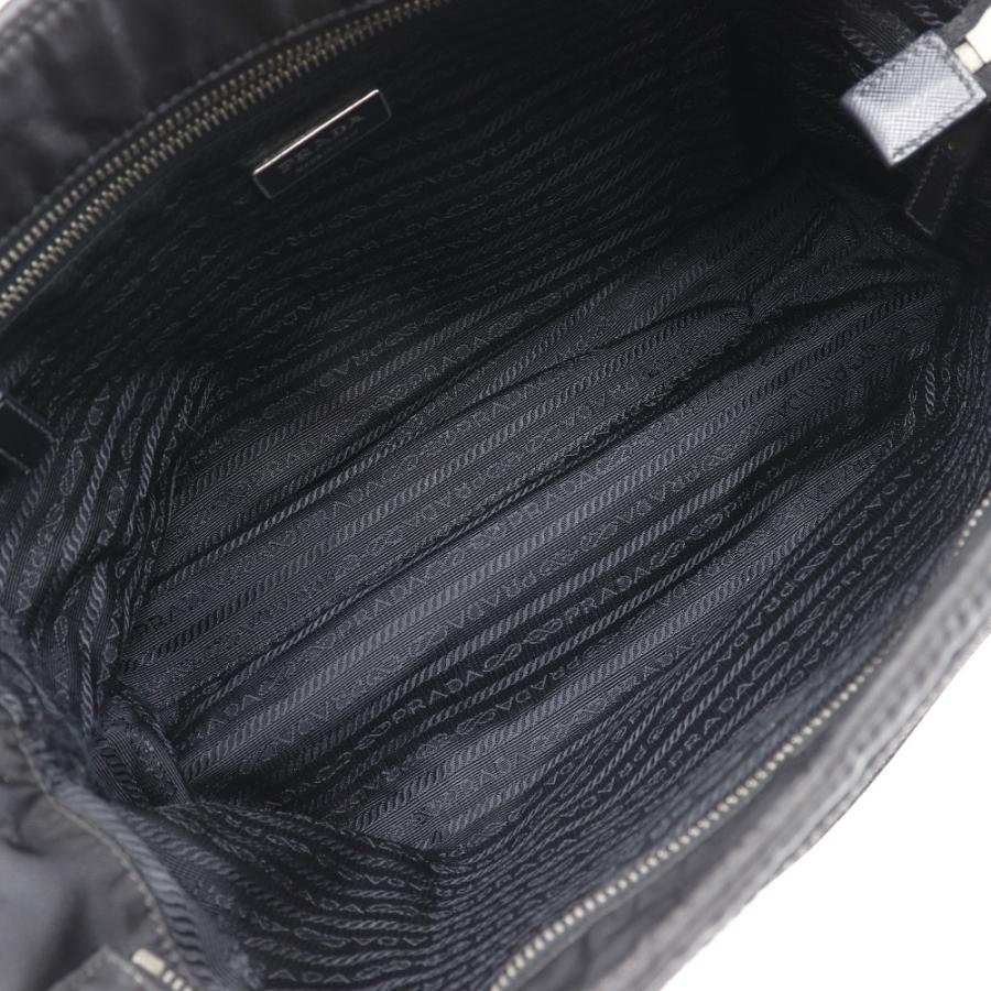 PRADA プラダ BR2311 トートバッグ ナイロン×レザー NERO 黒  