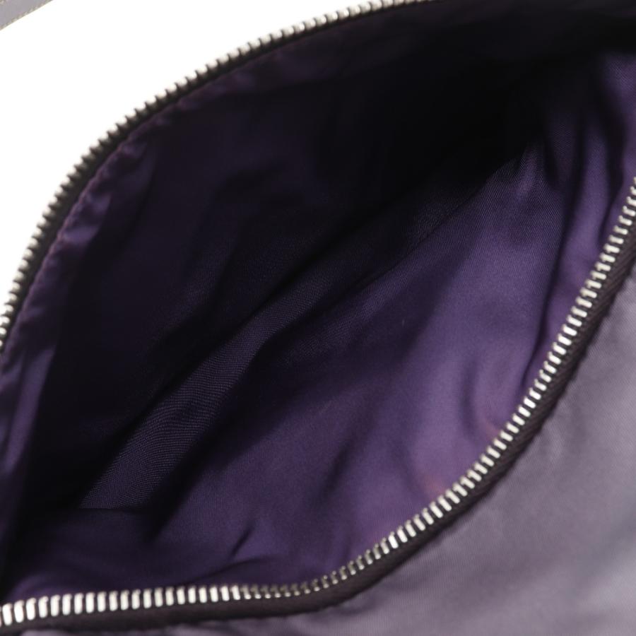 PRADA（プラダ） BT0687 ショルダーバッグ ナイロン×レザー MIRTILLO