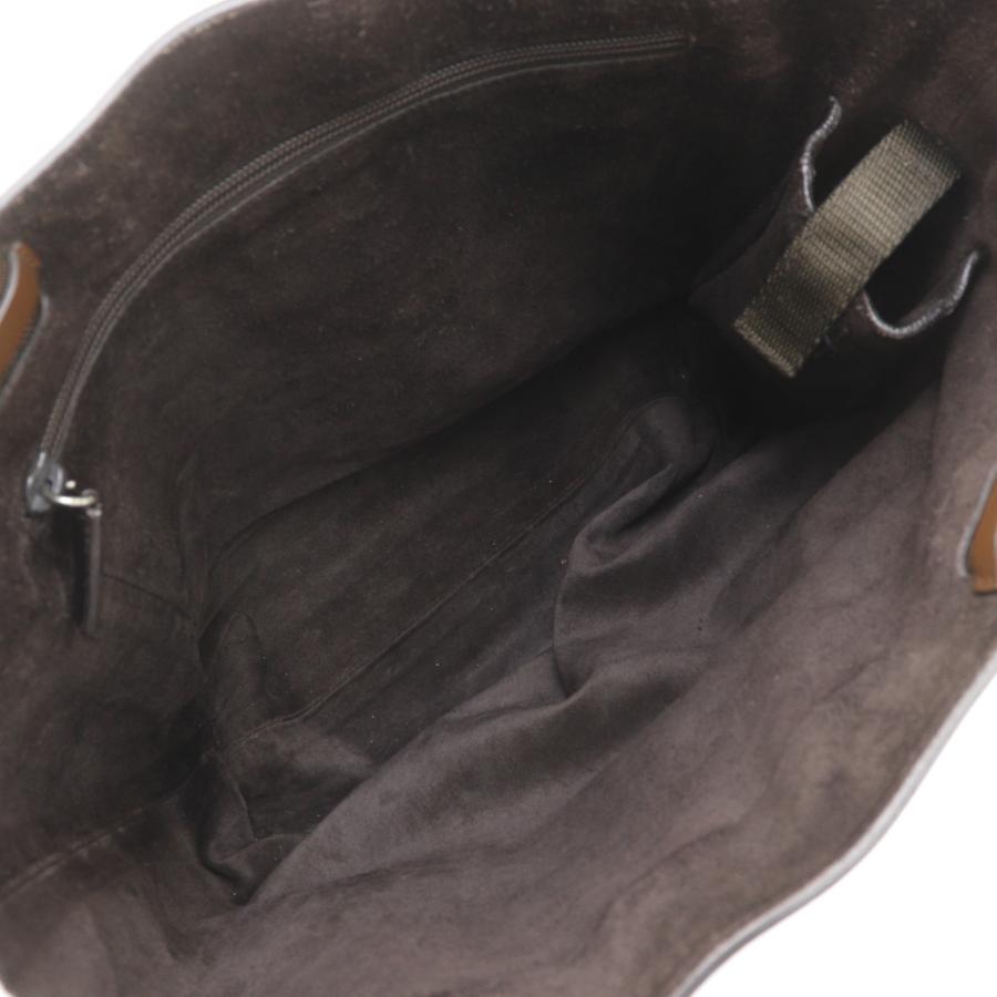 PRADA（プラダ） ロゴ B9314 トートバッグ レザー 茶 レディース