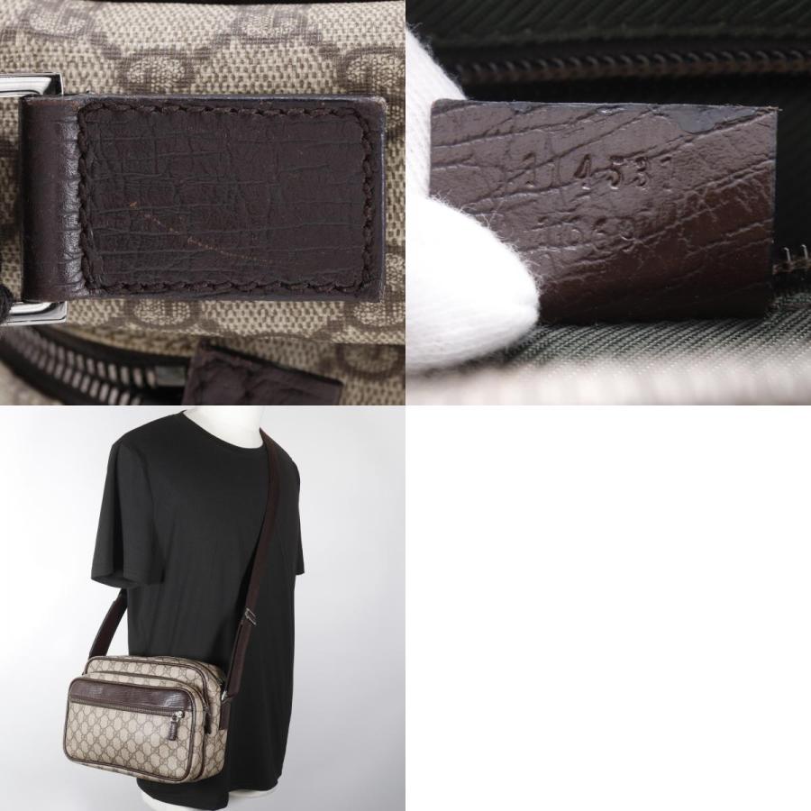 GUCCI（グッチ） 114531 ショルダーバッグ GGスプリームキャンバス 茶
