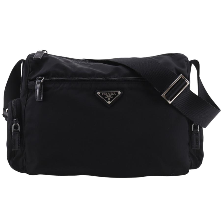 PRADA（プラダ） ショルダーバッグ ナイロン 黒 レディース