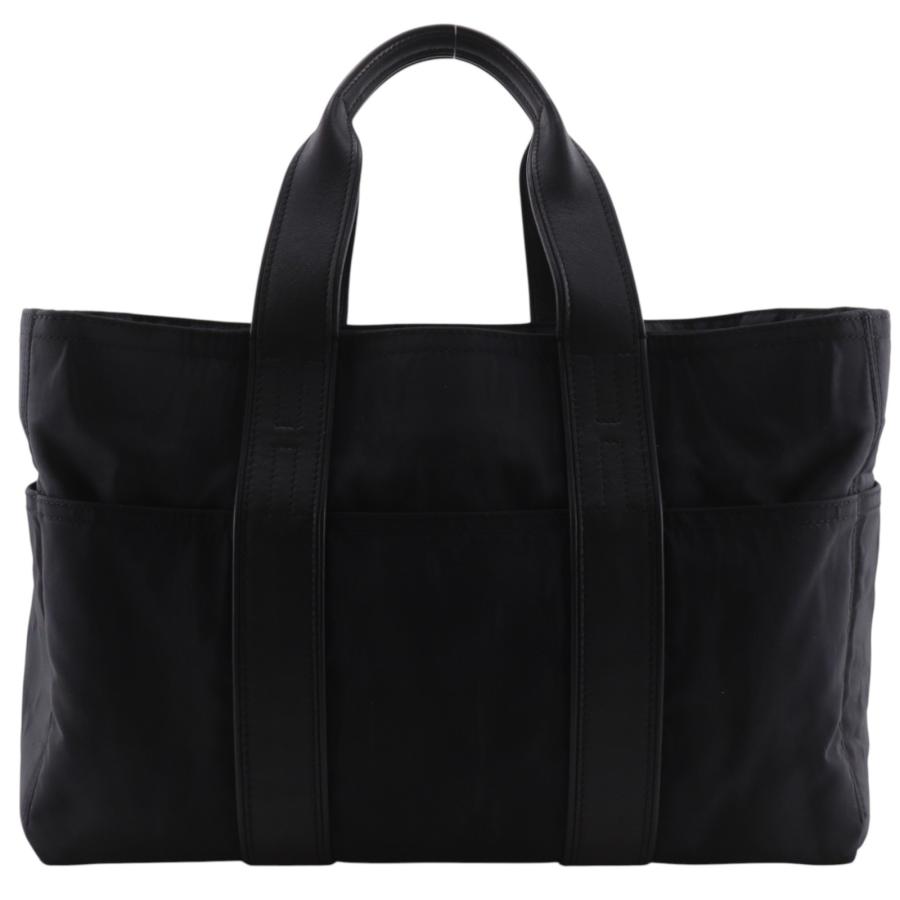 HERMES（エルメス） アカプルコMM ハンドバッグ ナイロン 黒