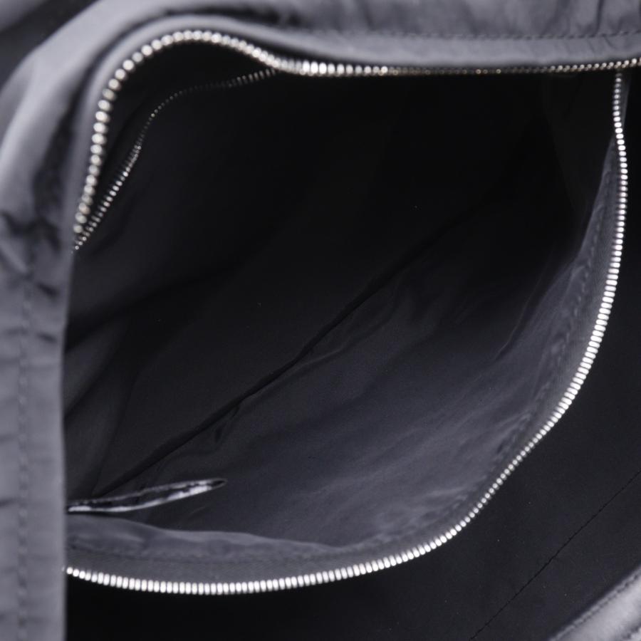 極美品！べたなし！HERMES エルメス　アカプルコMM ハンドバッグ　ナイロン HERMES（エルメス） アカプルコMM ハンドバッグ ナイロン 黒