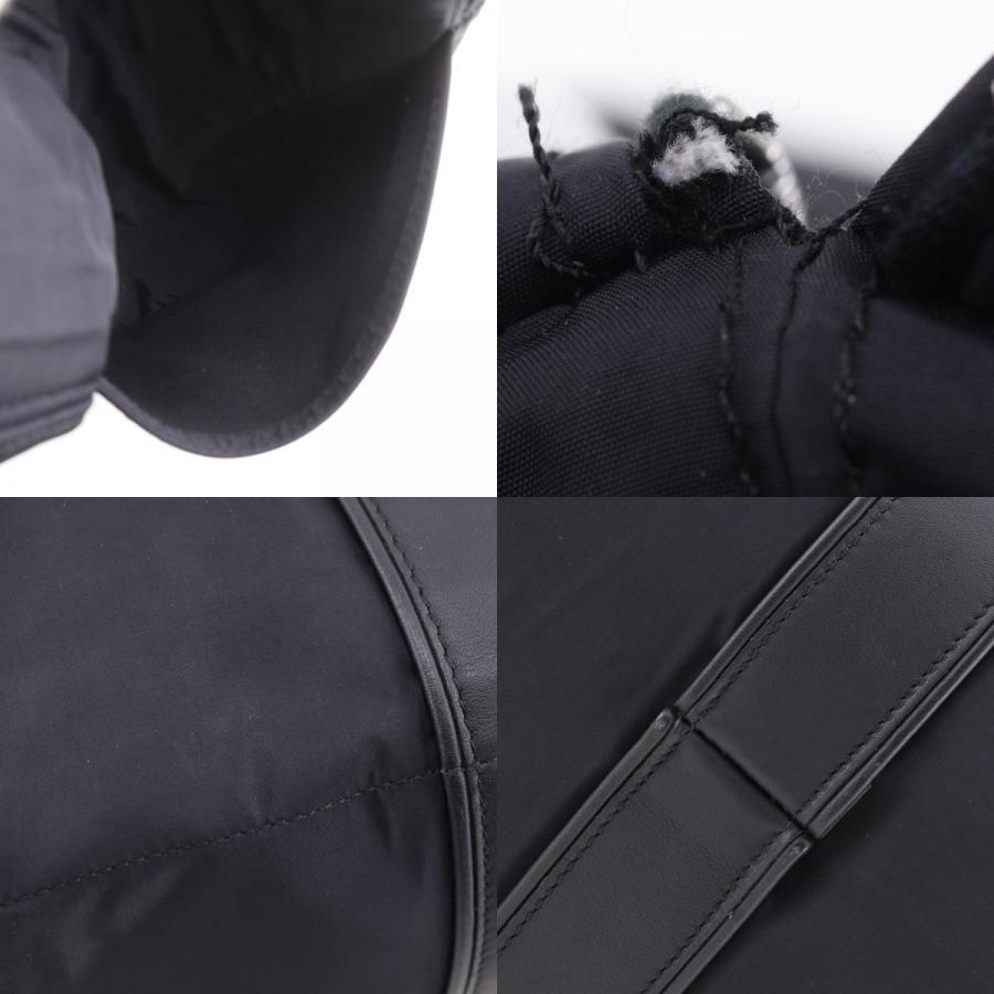 HERMES（エルメス） アカプルコMM ハンドバッグ ナイロン 黒