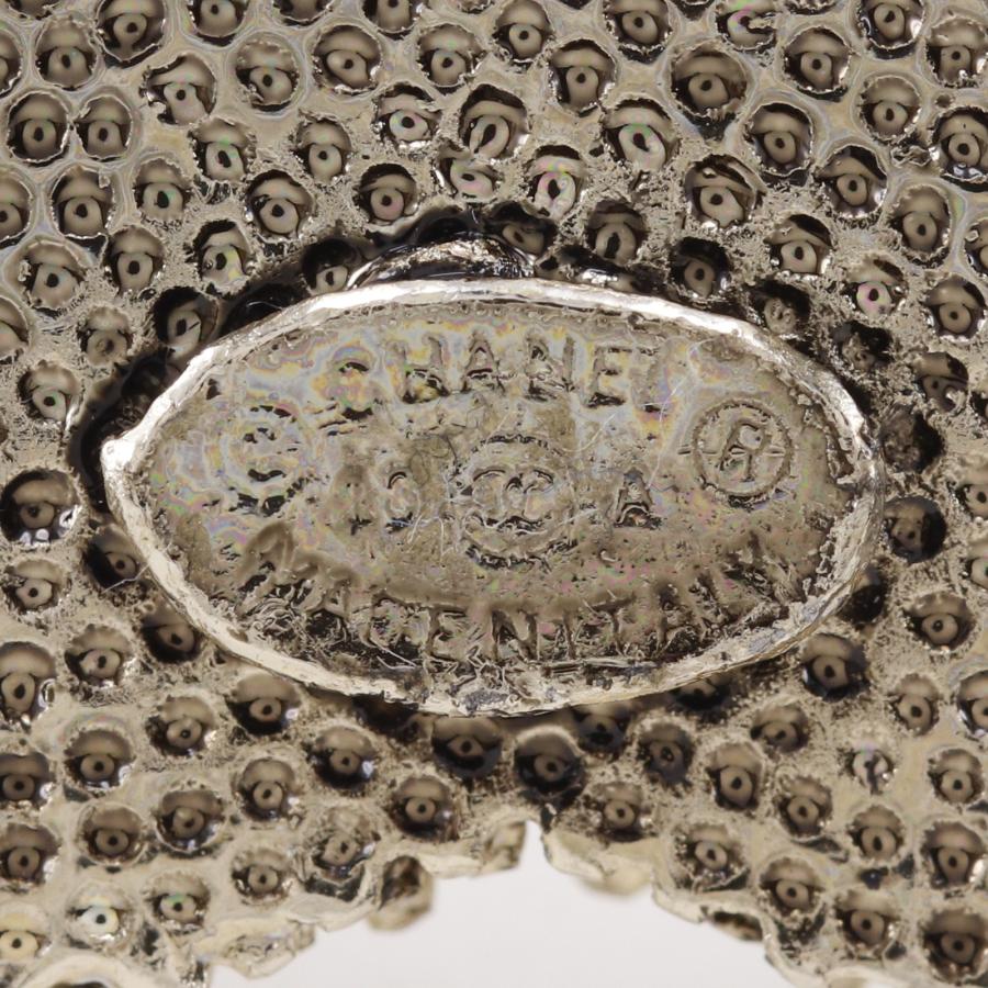 CHANEL（シャネル） ココマーク 13A ブローチ 金属製×フェイクパール