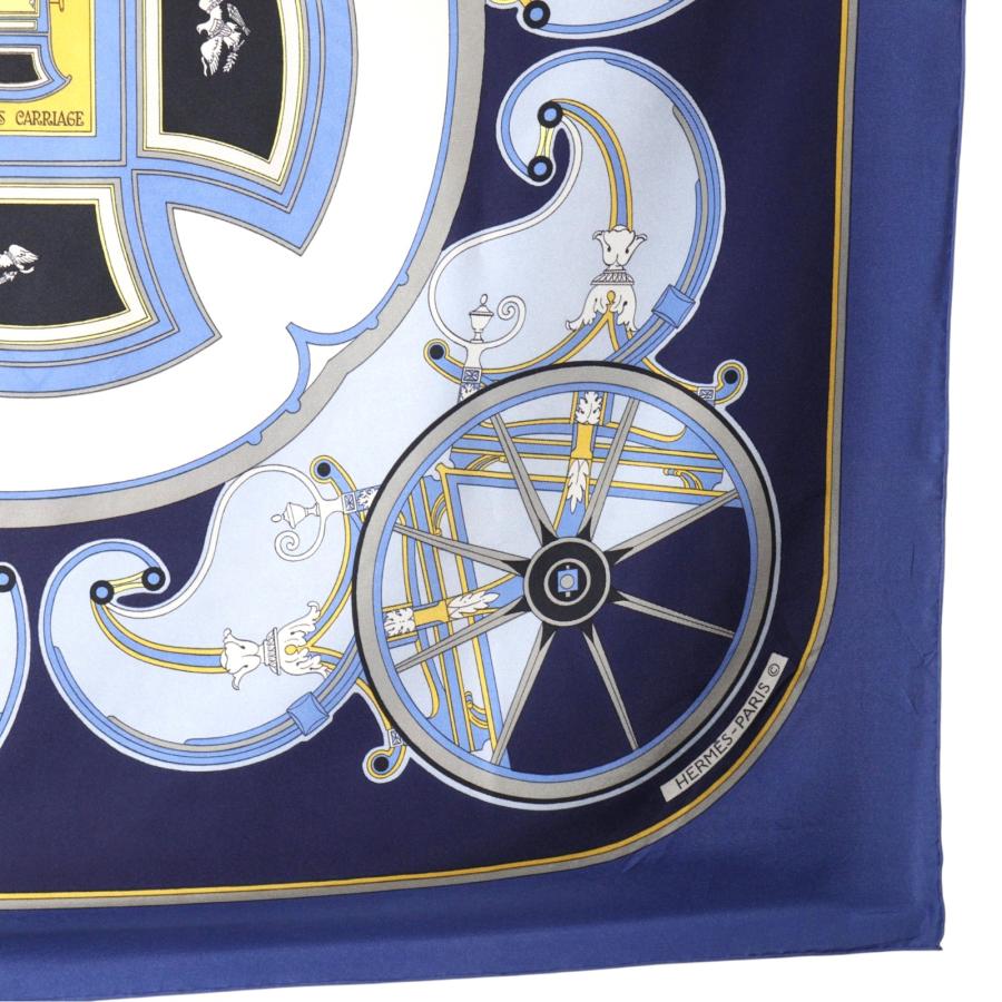 HERMES（エルメス） カレ90 WASHINGTON'S CARRIAGE ジョージ