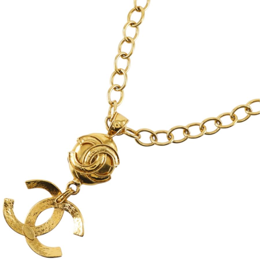 CHANEL（シャネル） ココマーク ヴィンテージ 94P ネックレス 金メッキ