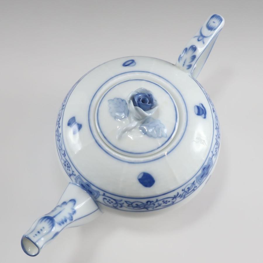 ヘレンド（HEREND） シノワズリ 染付東方の宝 ティーポット 食器