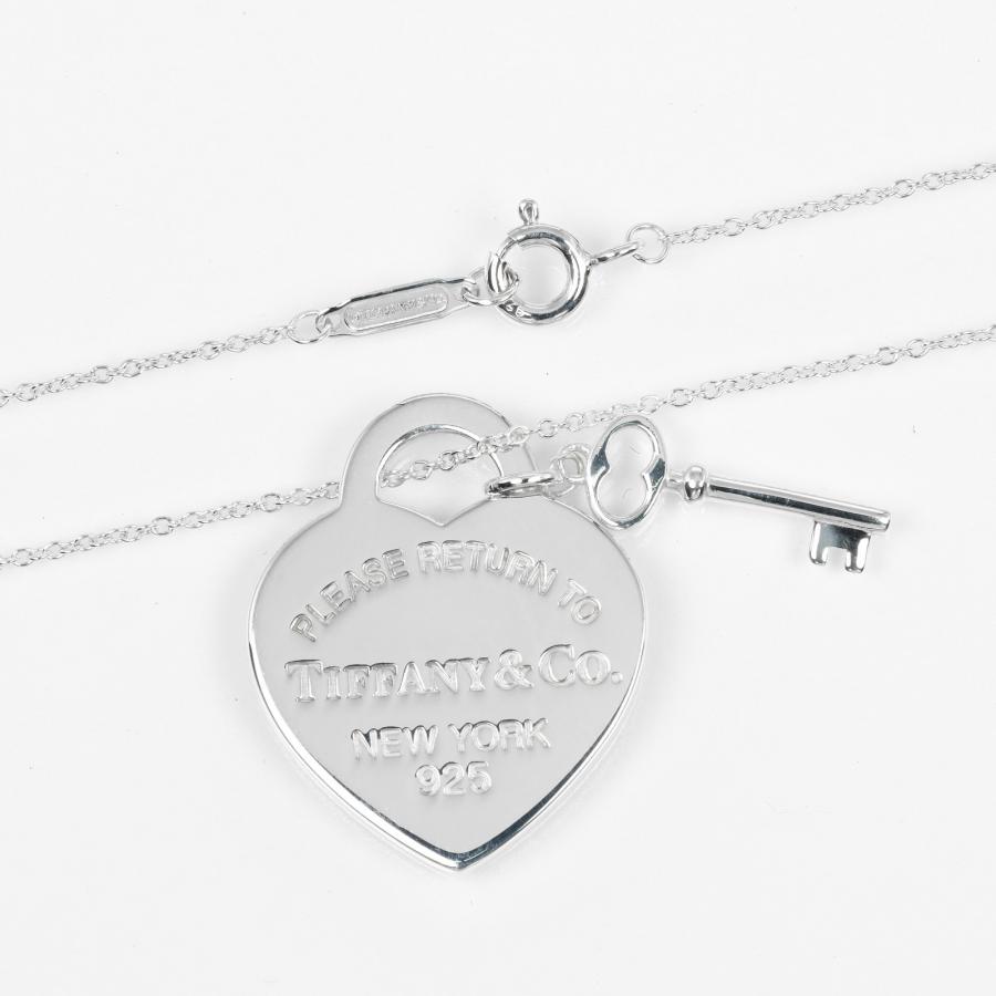 ティファニー リターントゥ ハートタグ　キー シルバー　ネックレス TIFFANY&Co.（ティファニー） リターントゥ ハートタグ キー