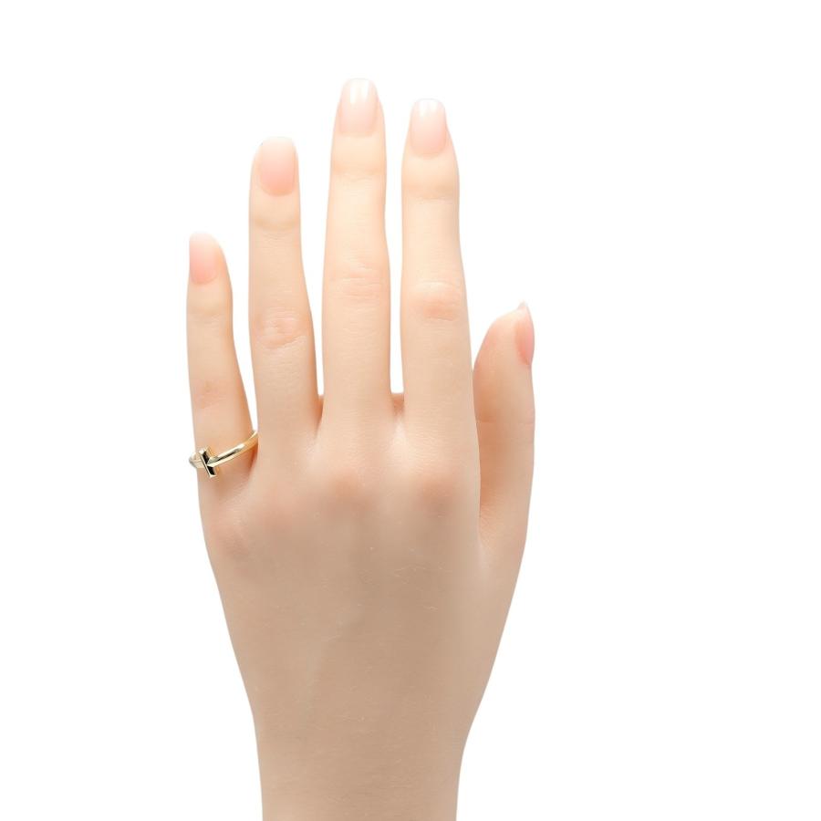 TIFFANY&Co.（ティファニー） リング Tワン 8号 指輪 K18YG イエロー 