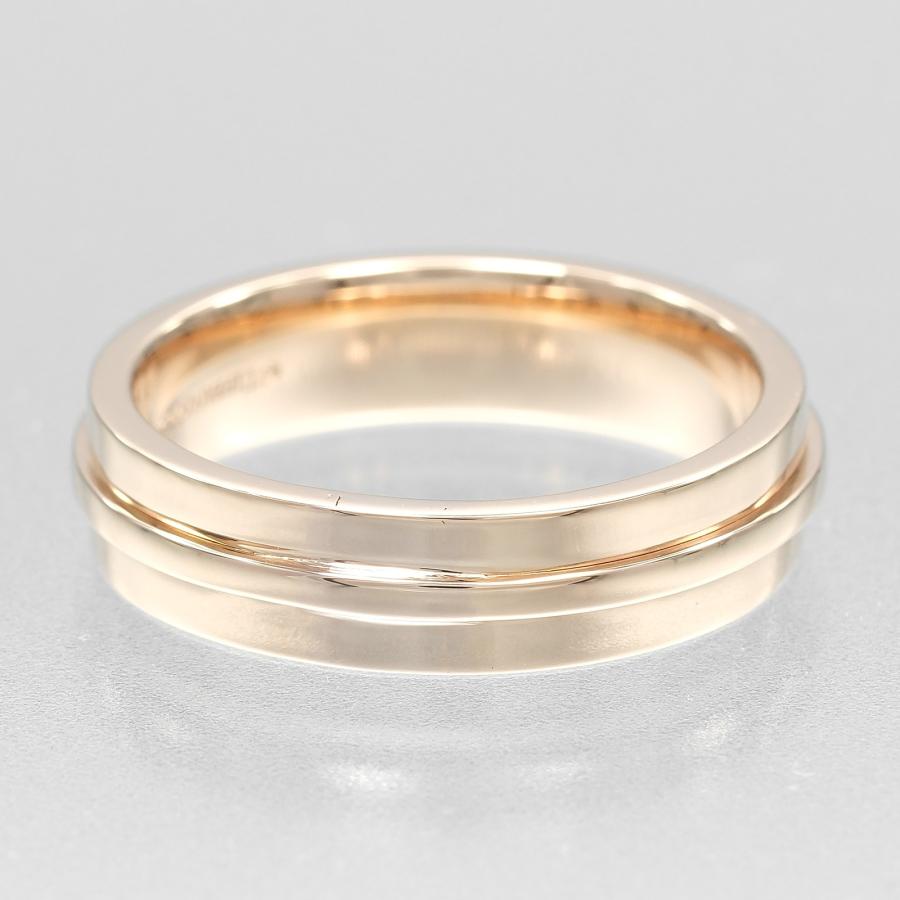 TIFFANY&Co. ティファニー リング T ワイド 17.5号 指輪 K18PG ピンク  