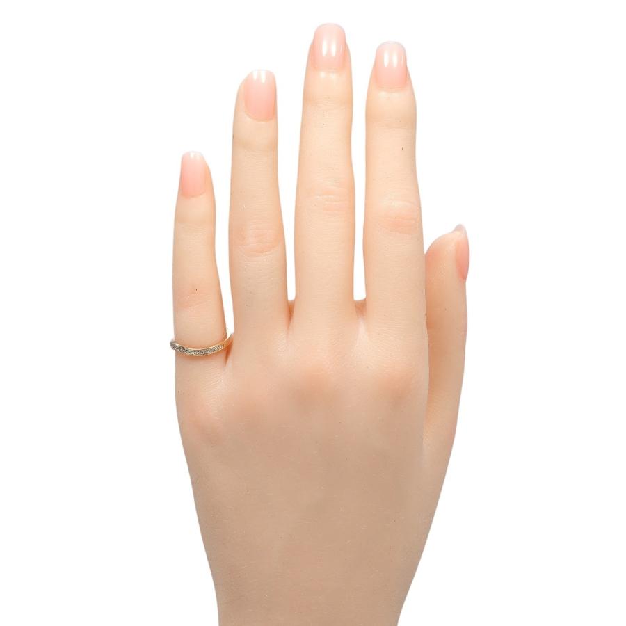 Cartier カルティエ リング バレリーナ カーブ 5号 指輪 K18PG ピンク  