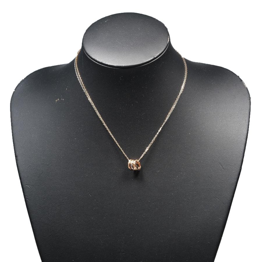 Cartier（カルティエ） ネックレス ラブ スリーフープ K18 PG WG