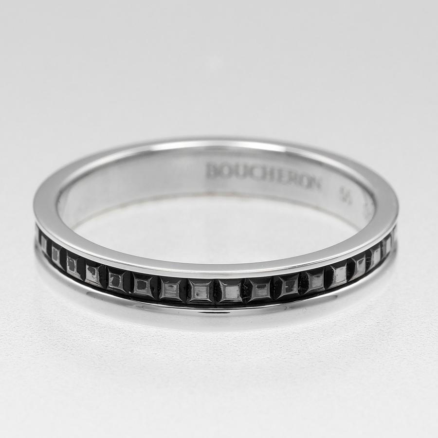 BOUCHERON ブシュロン リング キャトル ハーフ ブラック 14.5号 指輪  