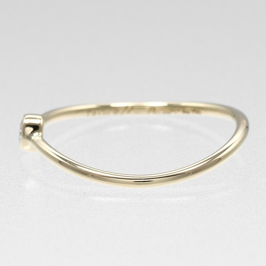 TIFFANY&Co. ティファニー リング ウェーブ シングルロウ 11号
