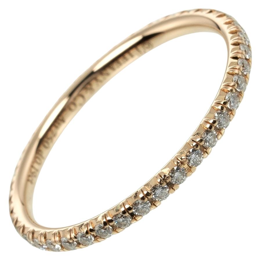 TIFFANY&Co. ティファニー ソレスト フルエタニティ 7.5号 リング 指輪 