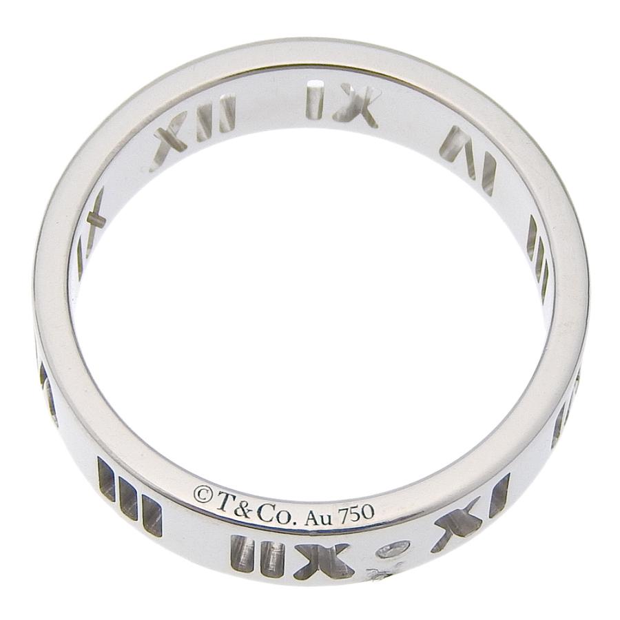 TIFFANY&Co. ティファニー アトラス 4Pダイヤ リング・指輪 K18WG 