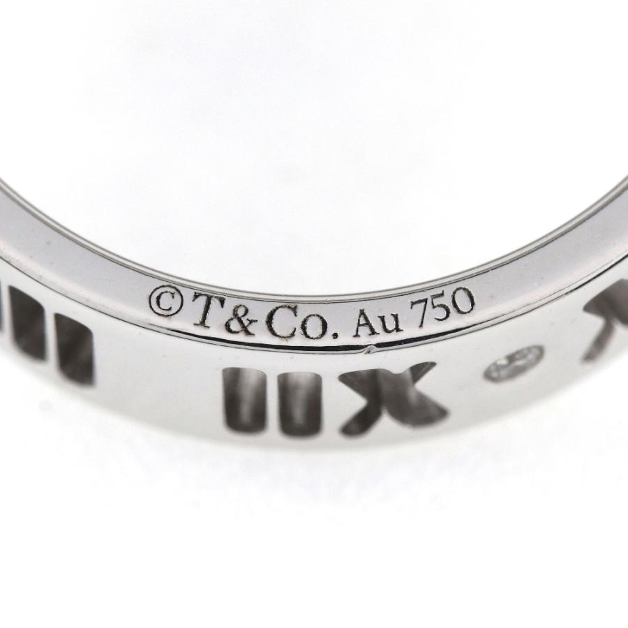TIFFANY&Co. ティファニー アトラス 4Pダイヤ リング・指輪 K18WG 