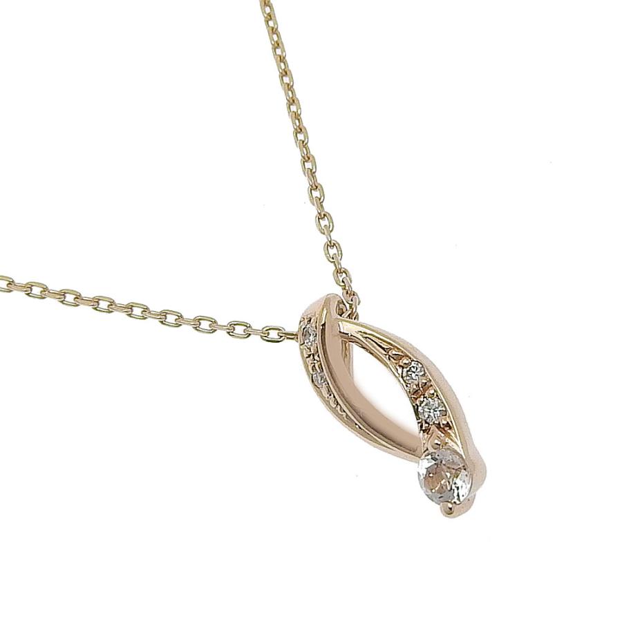 STAR JEWELRY（スタージュエリー） 0.02 ネックレス K10ピンクゴールド