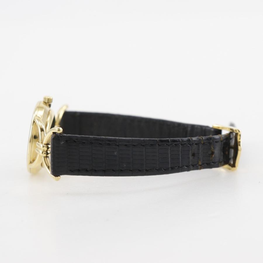 GUCCI（グッチ） 6000.2.L 腕時計 金メッキ×レザー レディース