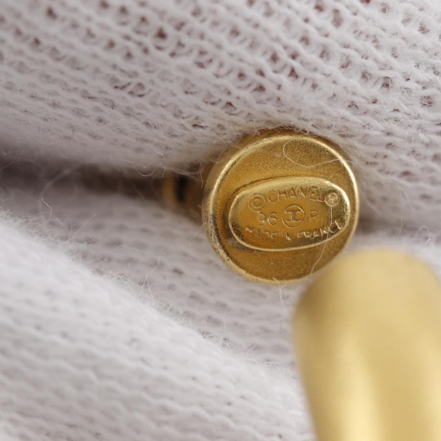 CHANEL（シャネル） フープ ヴィンテージ 96P イヤリング 金メッキ 約 