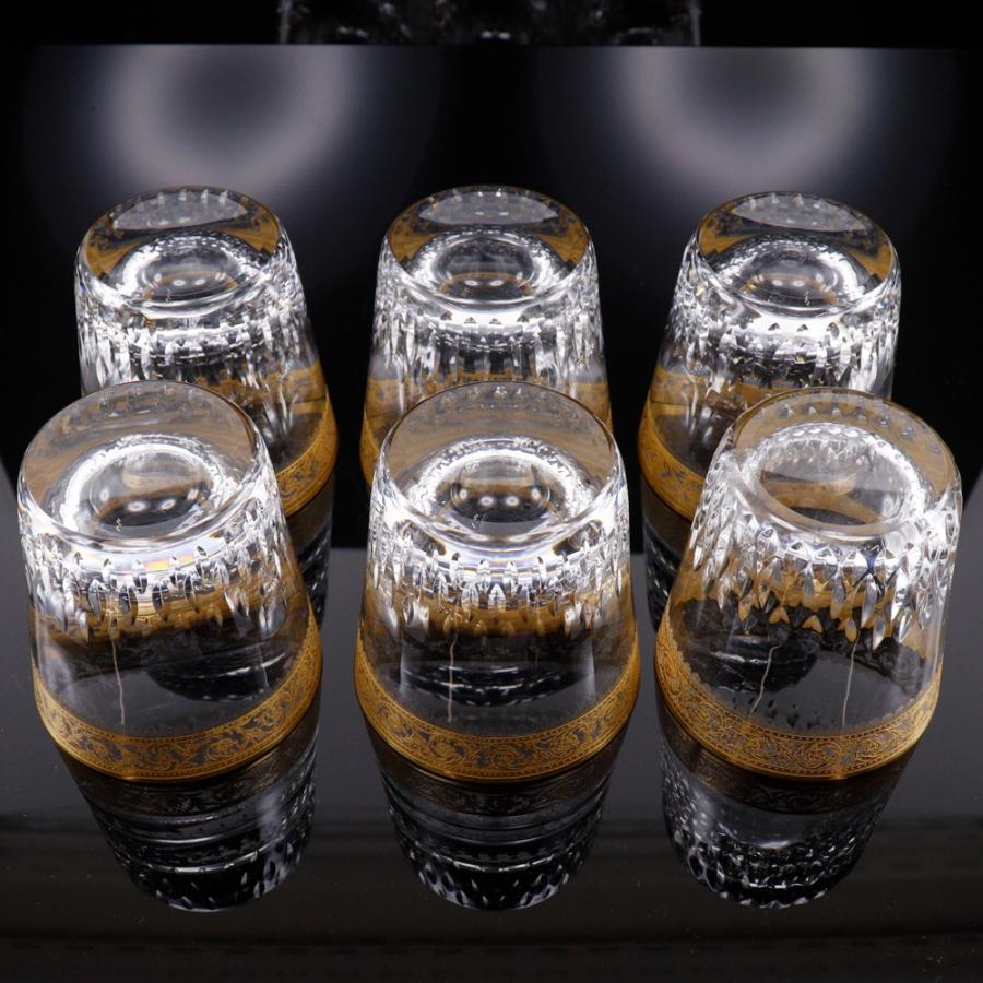 SAINT LOUIS クリスタルガラス グラス 6個セット アンティーク SAINT LOUIS クリスタルガラス グラス 6個セット アンティーク