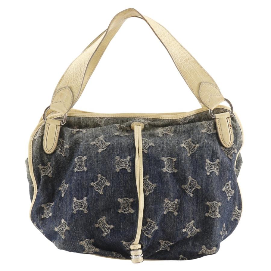 CELINE セリーヌ ビタースウィート パリマカダム デニム 青 トートバッグ レディース CELINE（セリーヌ） ビタースウィート パリマカダム トートバッグ