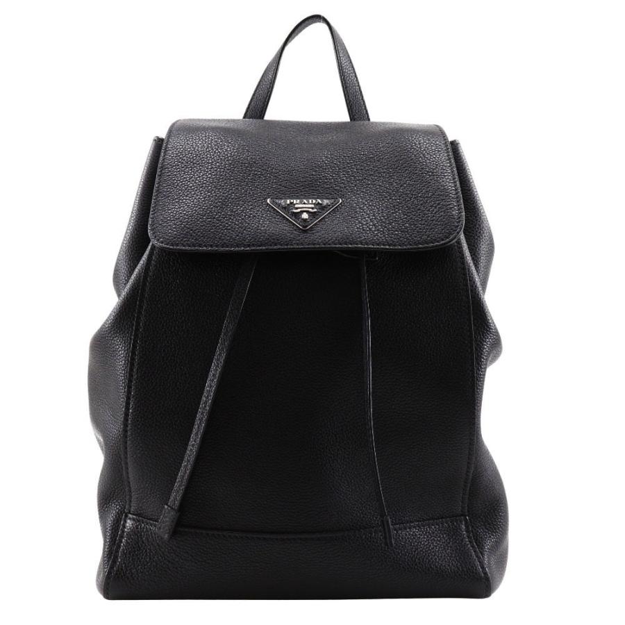 PRADA（プラダ） バックパック 1BZ007 リュック・デイパック カーフ 黒