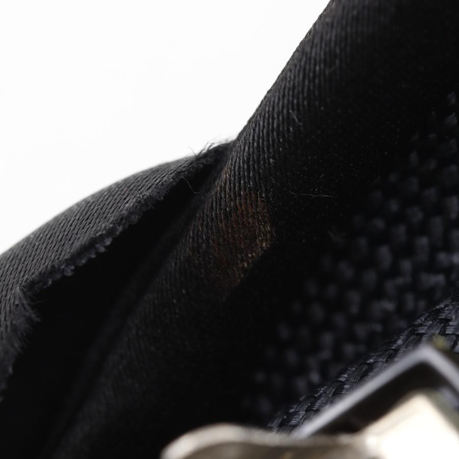 CHANEL（シャネル） カメリアリボン バレッタ サテン 黒 レディース