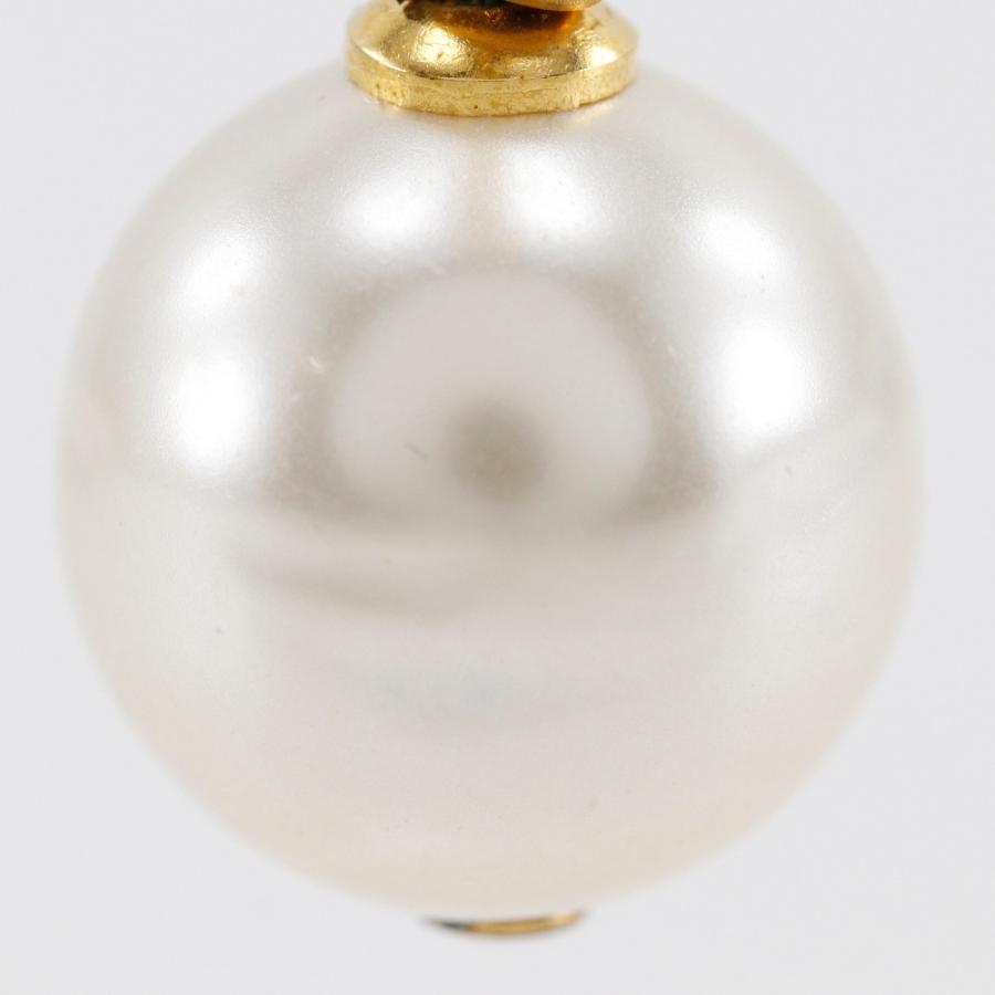CHANEL（シャネル） ココマーク フープ ピアス 金メッキ×フェイク