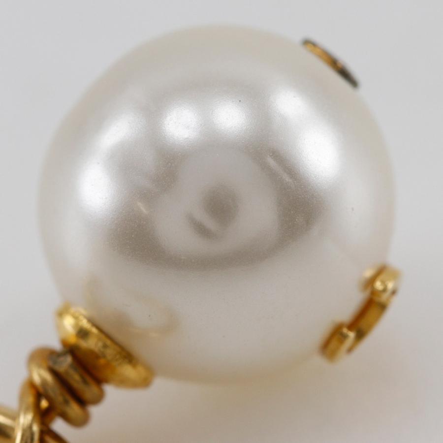 CHANEL（シャネル） ココマーク フープ ピアス 金メッキ×フェイク