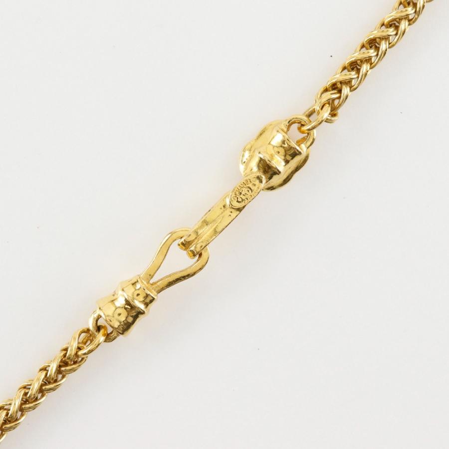 CHANEL シャネル ココマーク ヴィンテージ 95A ネックレス 金メッキ 約84.6g レディース【I191625063】中古の画像