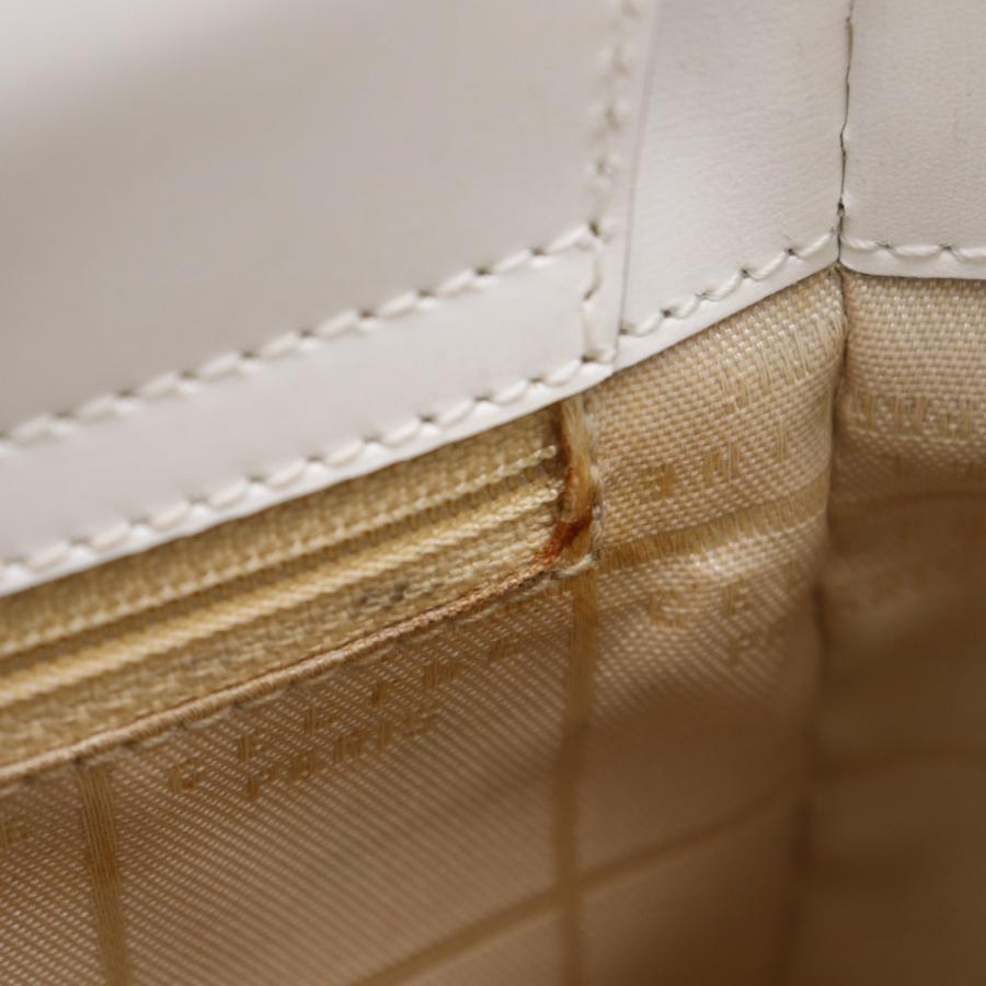 CELINE（セリーヌ） ワンショルダー ショルダーバッグ レザー 白