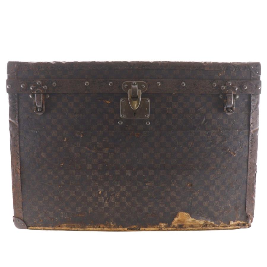 【LOUIS VUITTON】ルイ・ヴィトン ヴィンテージ ダミエキャンバス 茶 ユニセックス トランク LOUIS VUITTON（ルイ・ヴィトン） ヴィンテージ トランク ダミエ
