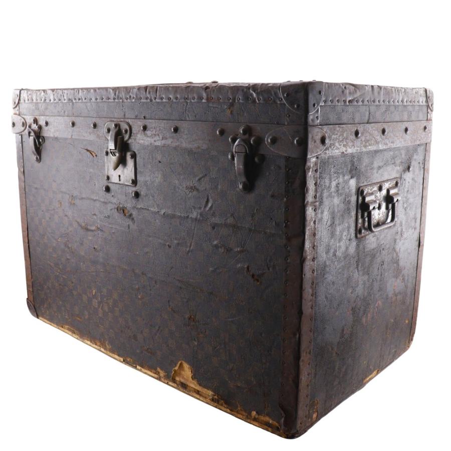 【LOUIS VUITTON】ルイ・ヴィトン ヴィンテージ ダミエキャンバス 茶 ユニセックス トランク LOUIS VUITTON（ルイ・ヴィトン） ヴィンテージ トランク ダミエ