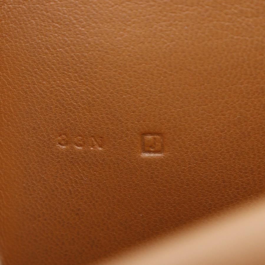 HERMES エルメス ドゴンGM □J 長財布 トリヨンクレマンス ゴールド 茶  