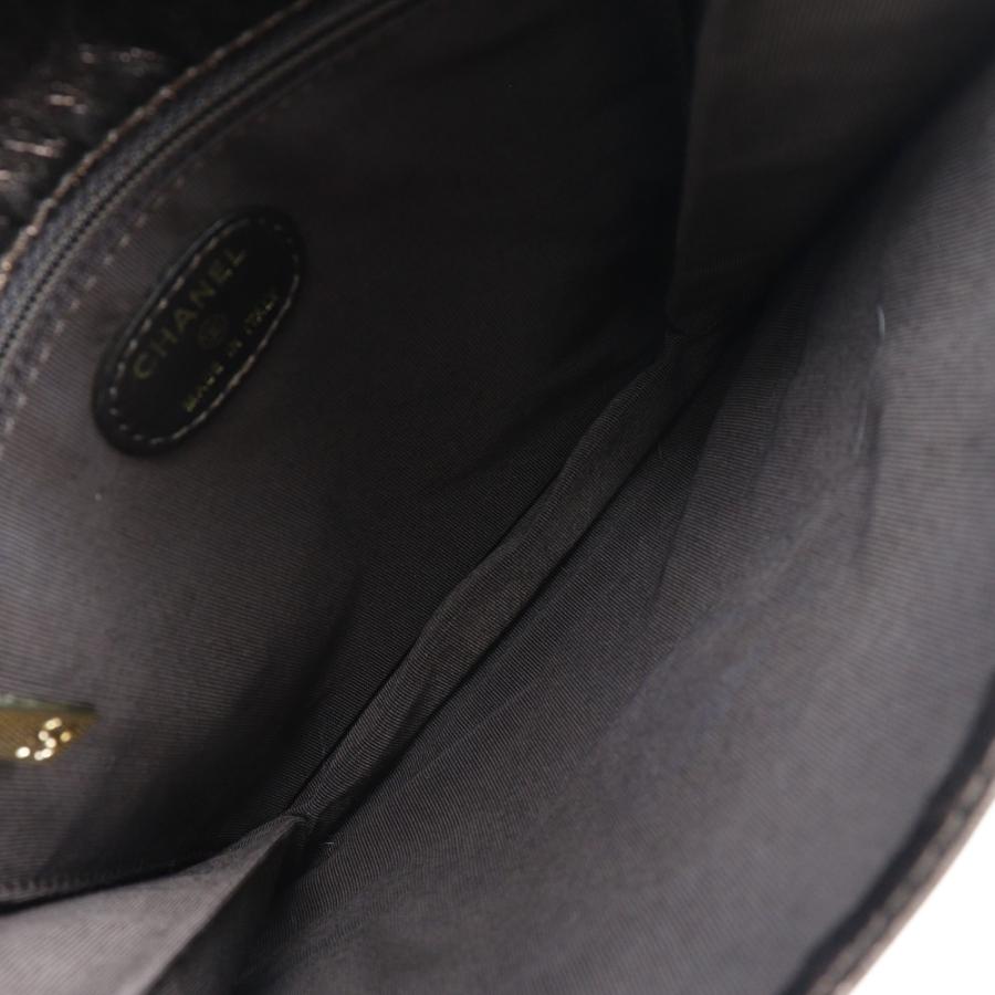 【CHANEL】シャネル ワンショルダー カーフ ブロンズ レディース ショルダーバッグ CHANEL - 【CHANEL】シャネル ワンショルダー カーフ ブロンズ
